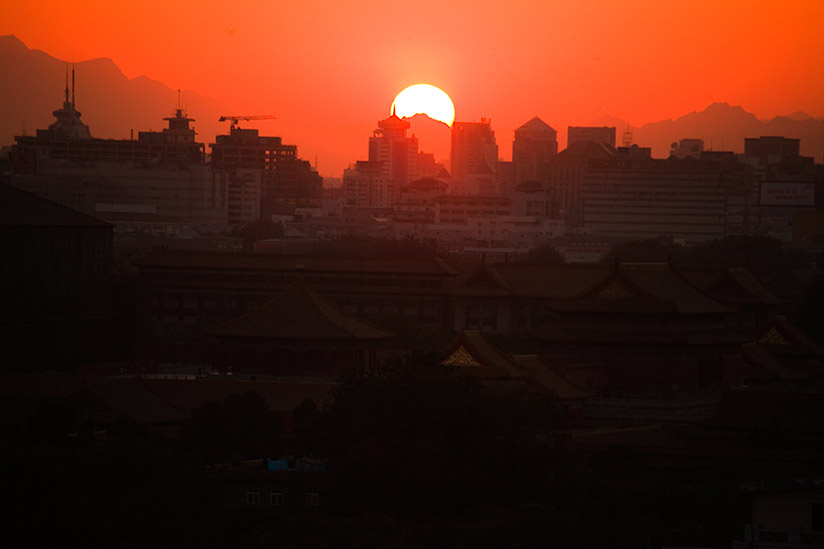 Sunrise, Beijing